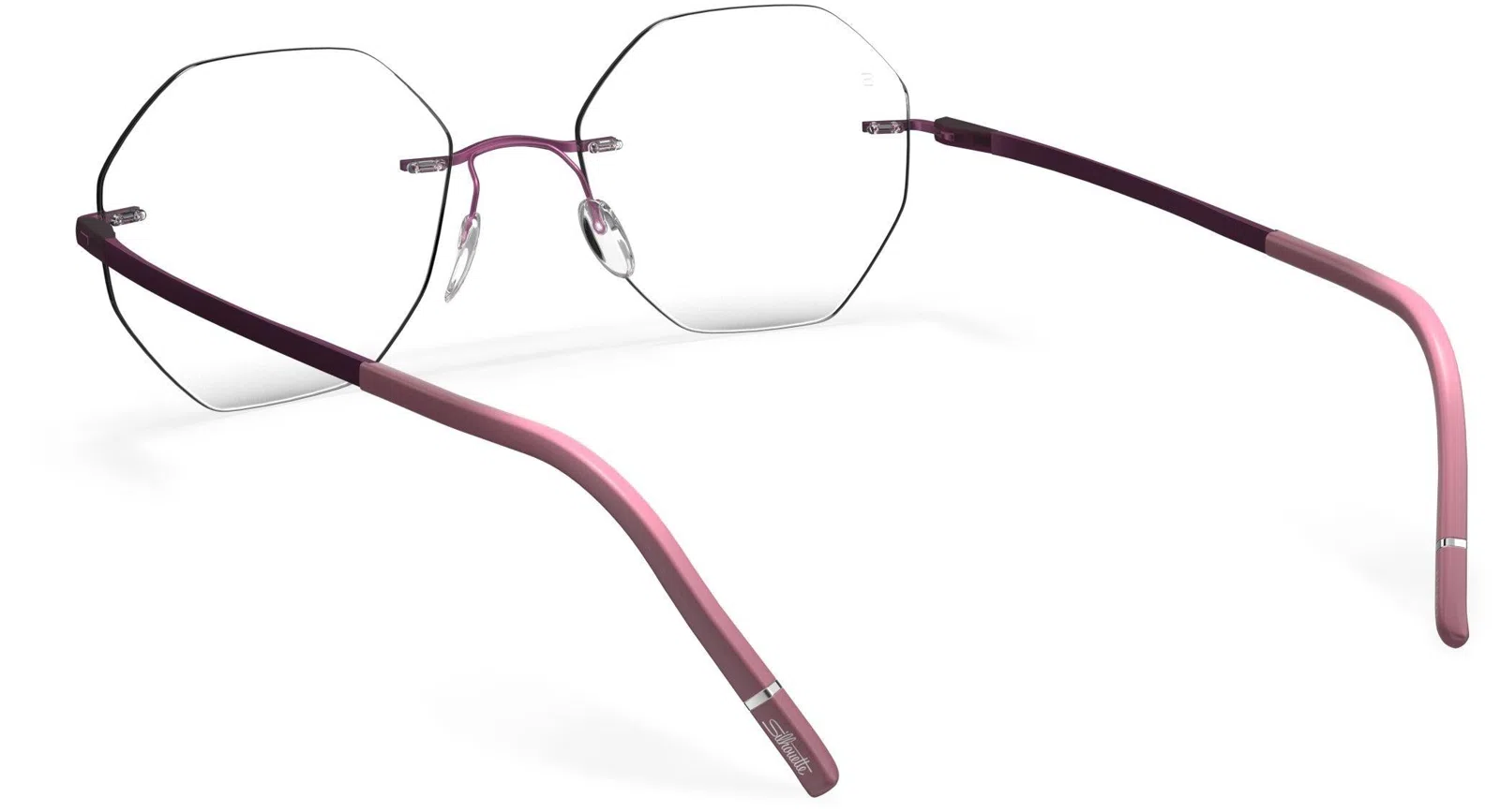 Silhouette The Dawn Demo Rimless 5573 Eyeglasses - view 59